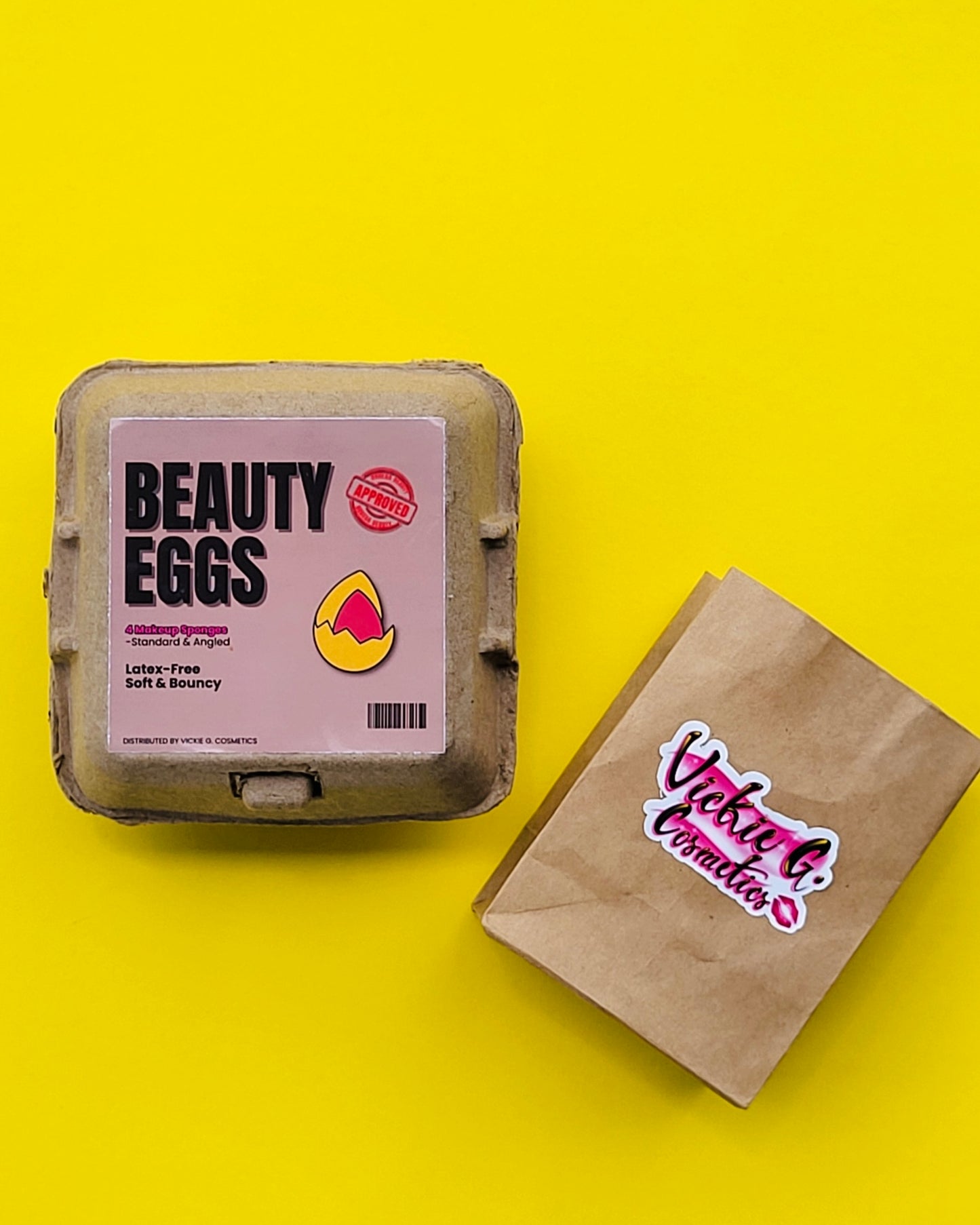 Vickie G. Cosmetics | 4- Pack Egg Carton Set
