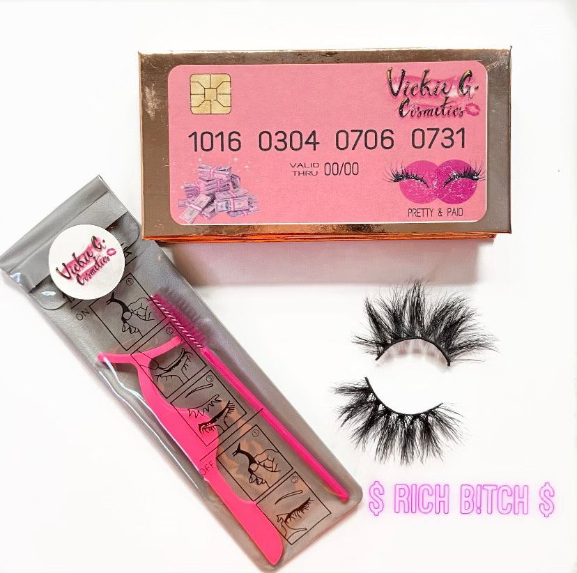 PRETTY & PAID | 25mm Faux Mink lashes
