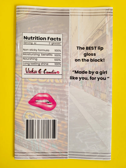 Lip Gloss | Bag of chips inspired | Wand tubes