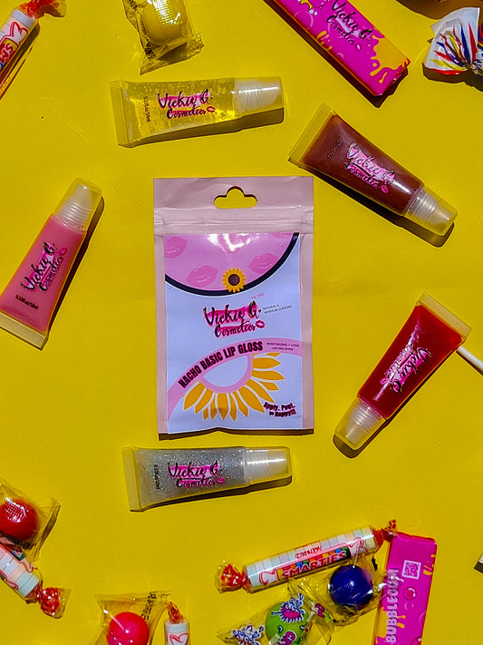 Vickie G. Cosmetics Lip Gloss | Nacho Basic Lipgloss | Pack of seeds inspired | Squeeze tube