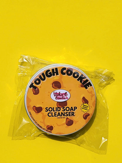 Vickie G. Cosmetics Solid Soap Cleanser Cookie Inspired |Solid Makeup Brush soap